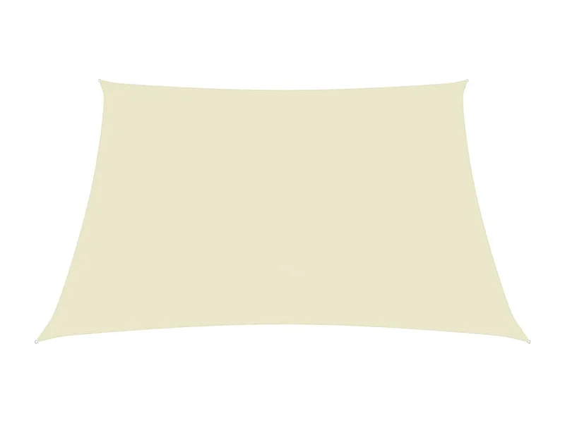 Voile toile d'ombrage parasol tissu crème 600 x 700 x 700 cm 02_0009736