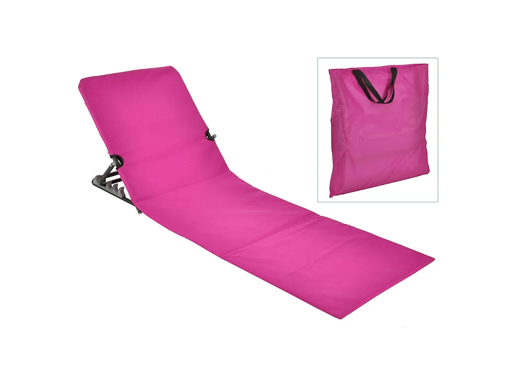 Chaise tapis de plage PVC 145 x 47 x 52 cm 02_0011996