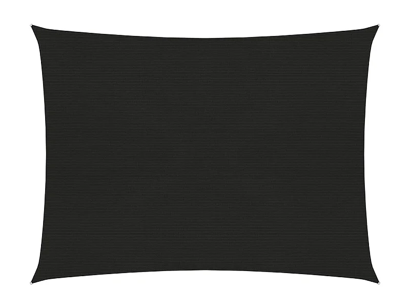 Voile toile d'ombrage parasol noire 400 x 300 x 300 cm 02_0009203