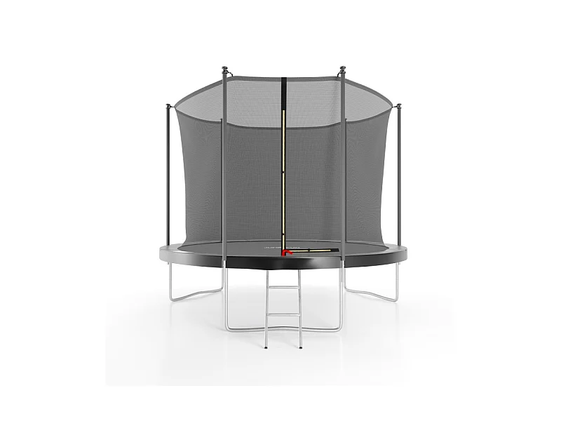 Trampoline de jardin ø 305 cm- 10FT- Filet intérieur, Matelas de protection et Echelle