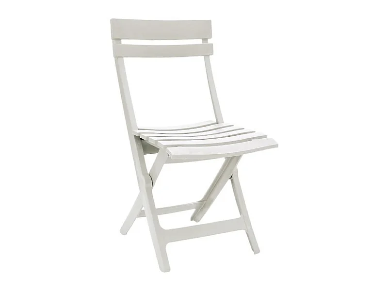 GROSFILLEX Chaise pliante Miami - Blanc