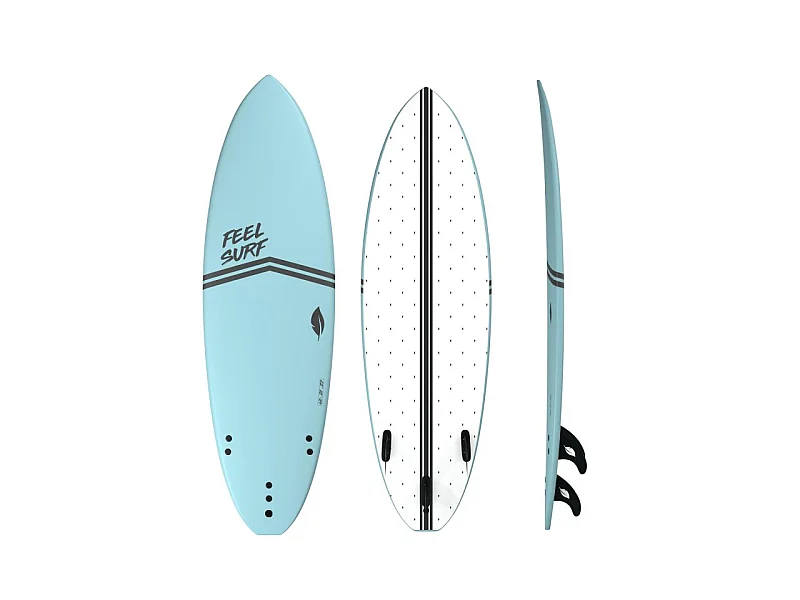 Planche de surf en mousse 6' FEEL SURF - 6' x 21' x 2'' 3/4 - 40,8L