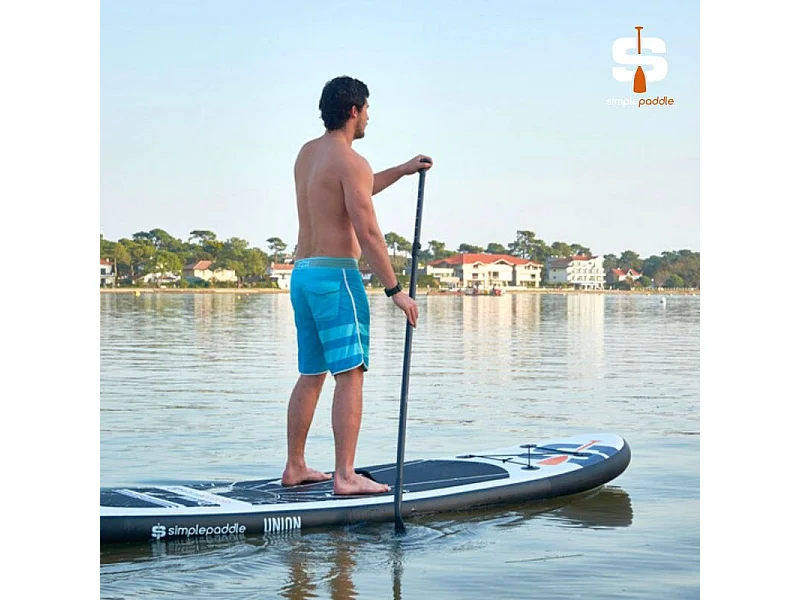 Paddle Gonflable UNION 10'8 32'' 6" (320 x 81 x 15 cm) avec Pagaie, Leash, Pompe et Sac de Transport