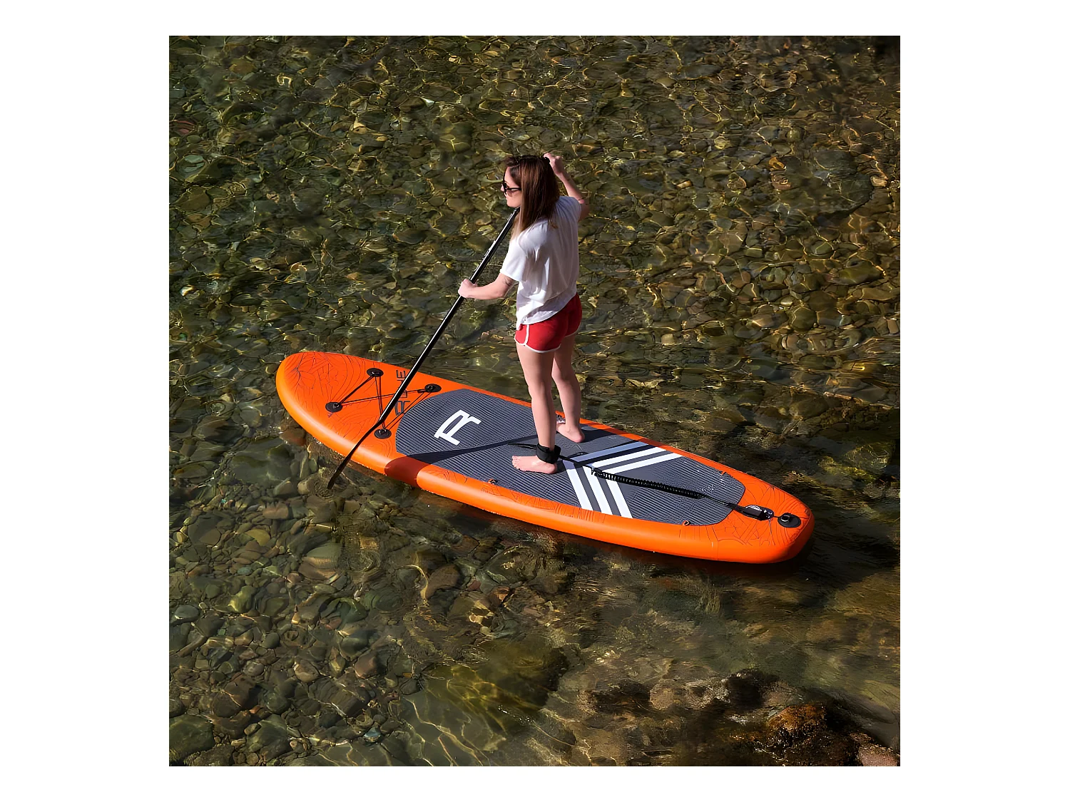 Stand Up Paddle gonflable HAVANE2 ROHE 9' (274cm) 30'' (76cm) 5'' (13cm) avec Pompe, Pagaie, Dérive, Leash et Sac de transport