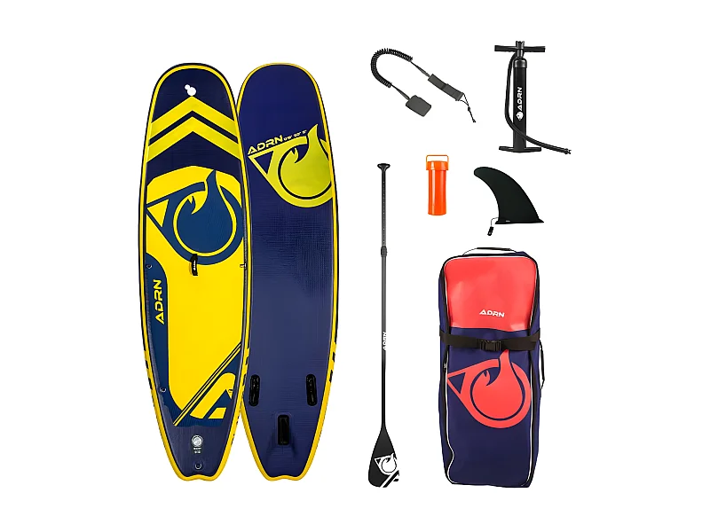 Paddle Gonflable PLAYER 9'8 32'' 5'' (299x81x12,7cm) avec Pompe, Pagaie, Leash et Sac de transport