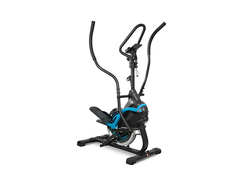 Vélo Elliptique SUPER SMART BIKE Cross trainer - 8 niveaux de résistance magnétique - Roue inertie 7Kg, Ecran d'entraînement