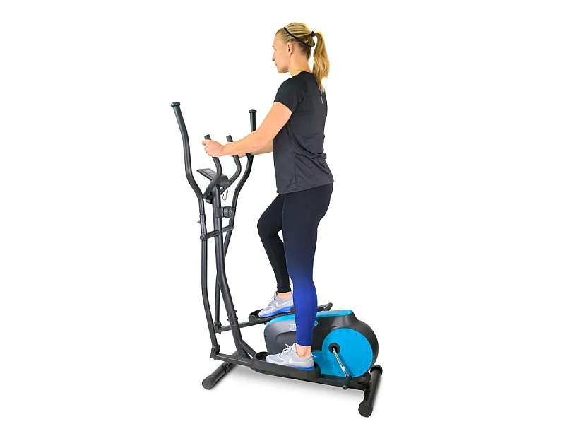 Vélo Elliptique d'appartement SMART BIKE 8 niveaux de résistance magnétique - Roue inertie 3Kg, Ecran d'entraînement