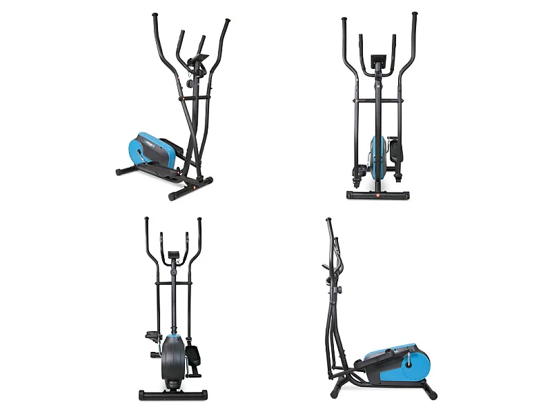 Vélo Elliptique d'appartement SMART BIKE 8 niveaux de résistance magnétique - Roue inertie 3Kg, Ecran d'entraînement