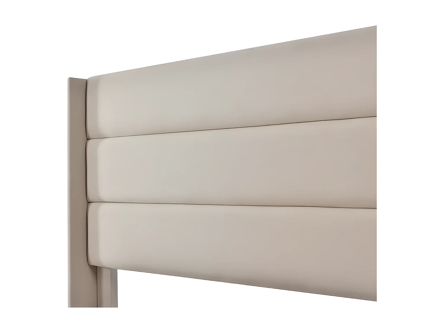 Linnenopbergbed 180x200cm met lattenbodem - Beige