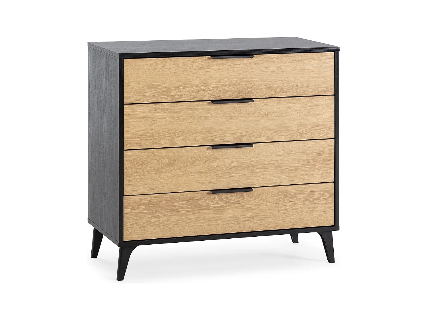 Kommode Alma 3 Schubladen Holzfarbe