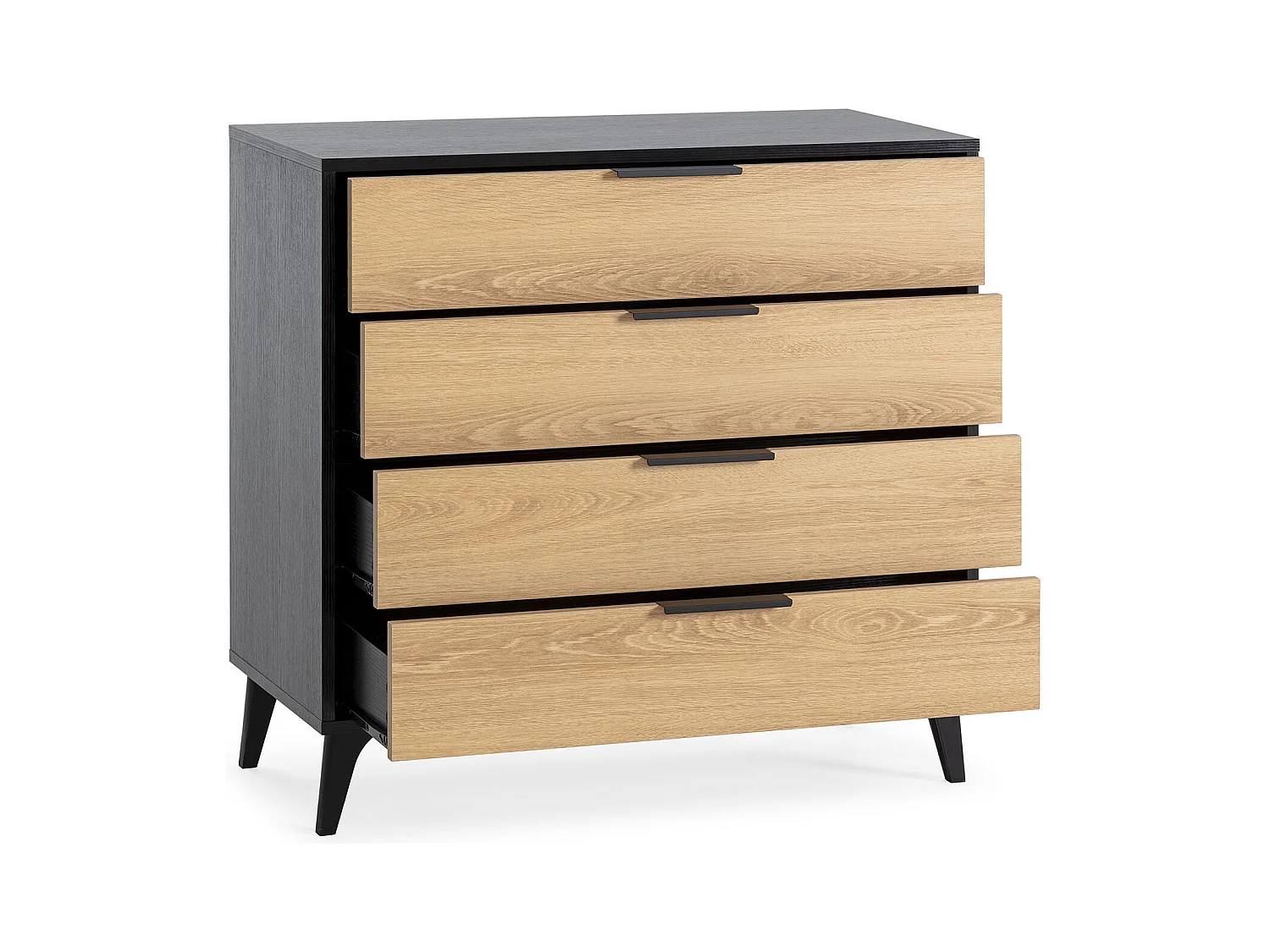 Kommode Alma 3 Schubladen Holzfarbe