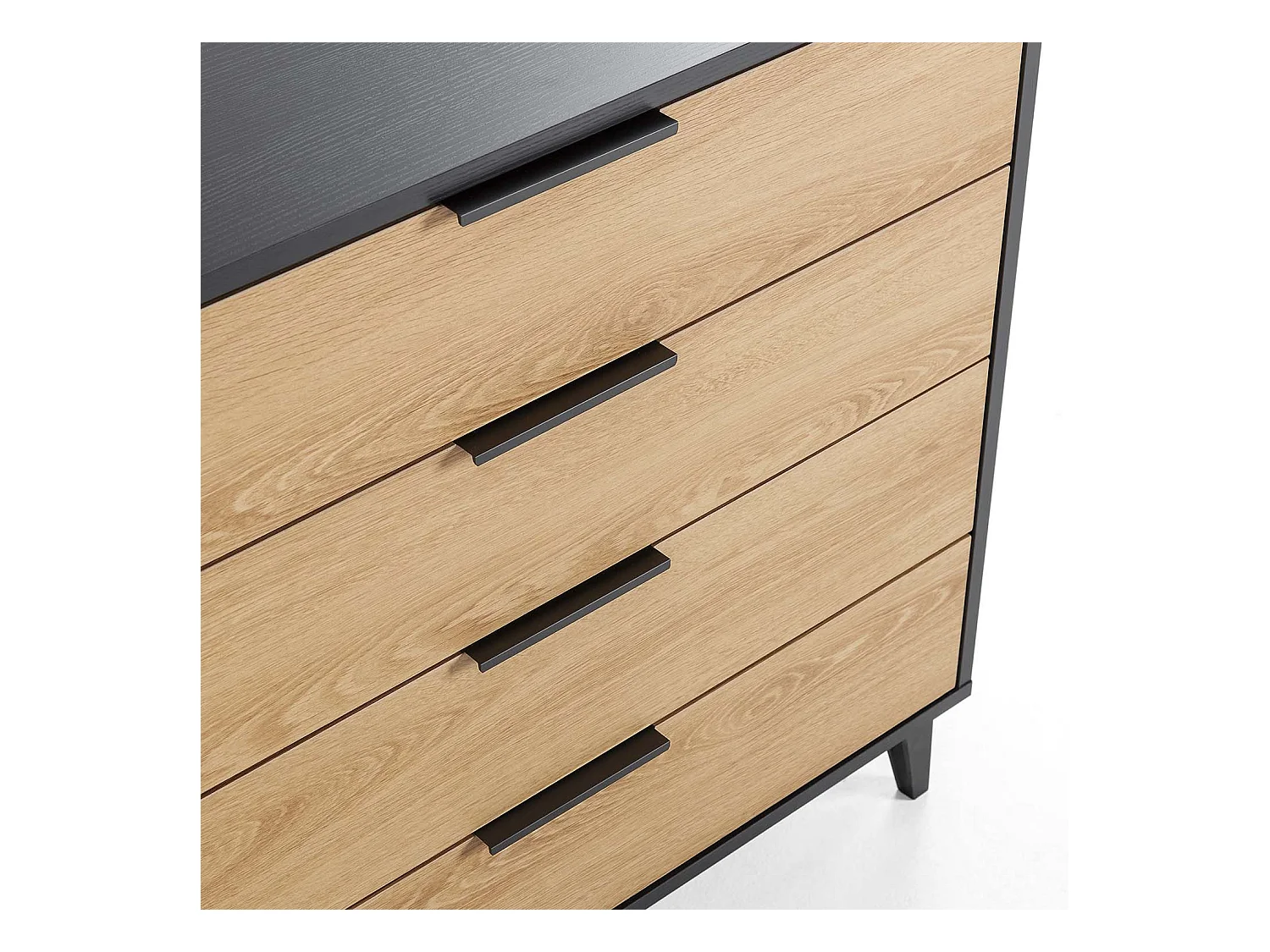 Kommode Alma 3 Schubladen Holzfarbe