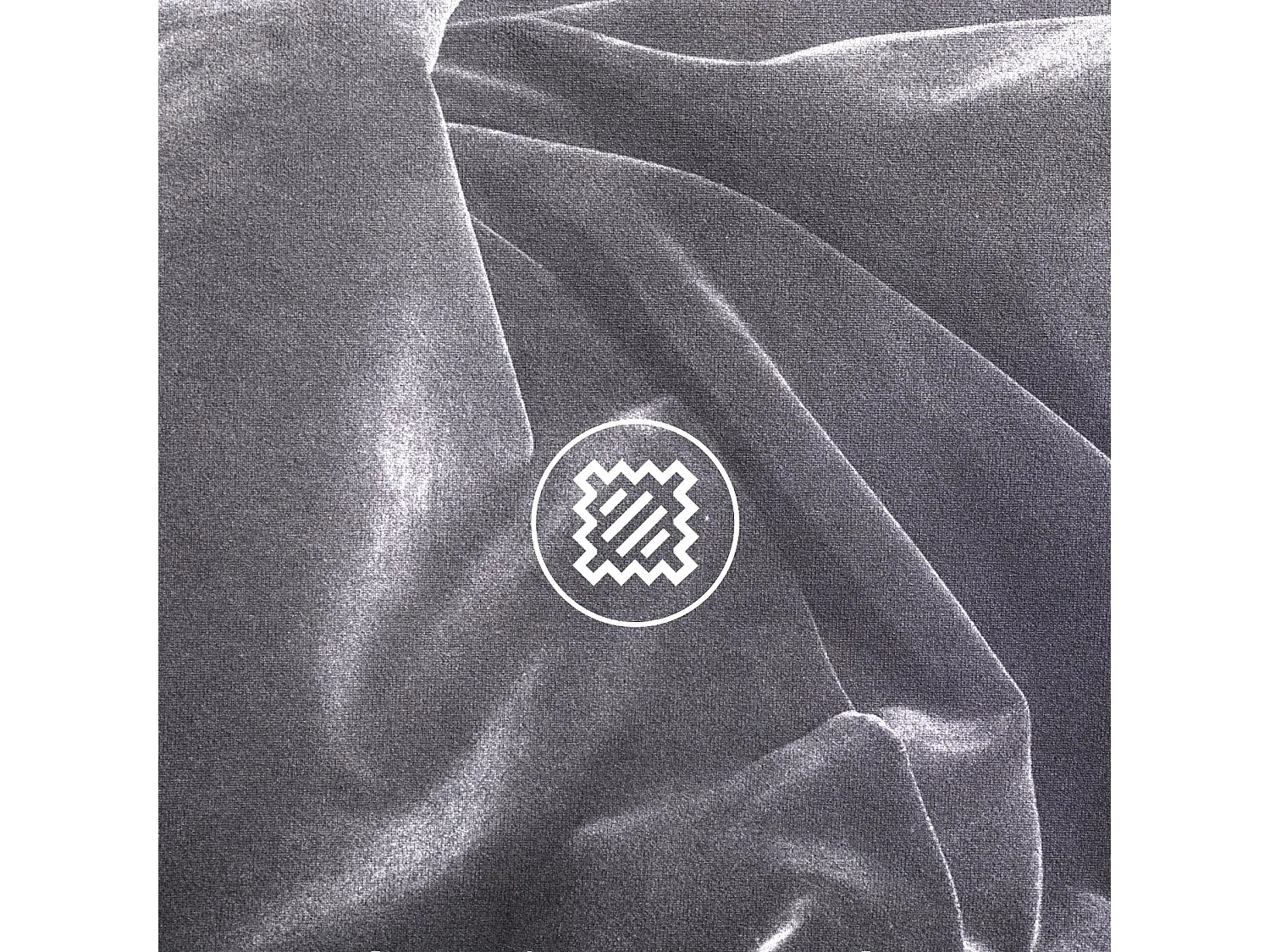 Letto contenitore in velluto 140x200 cm con rete a doghe - Grigio