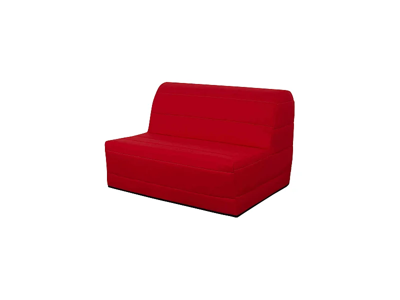 Banquette BZ unie avec housse rouge - BZ10001