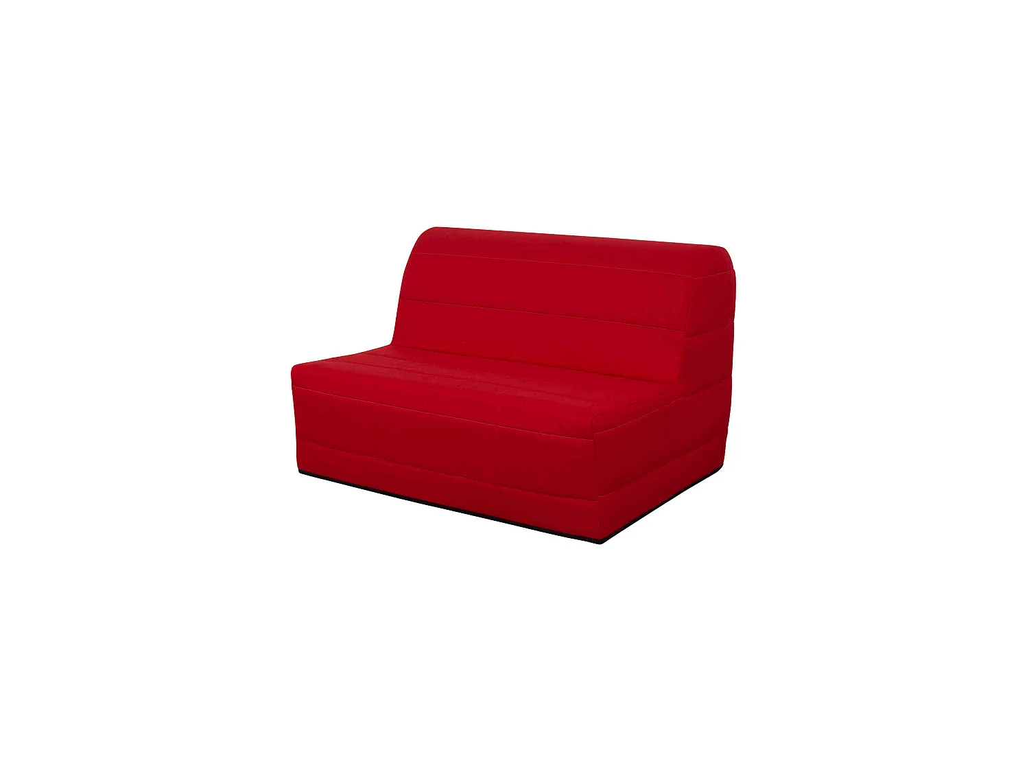 Banquette BZ unie avec housse rouge - BZ10001