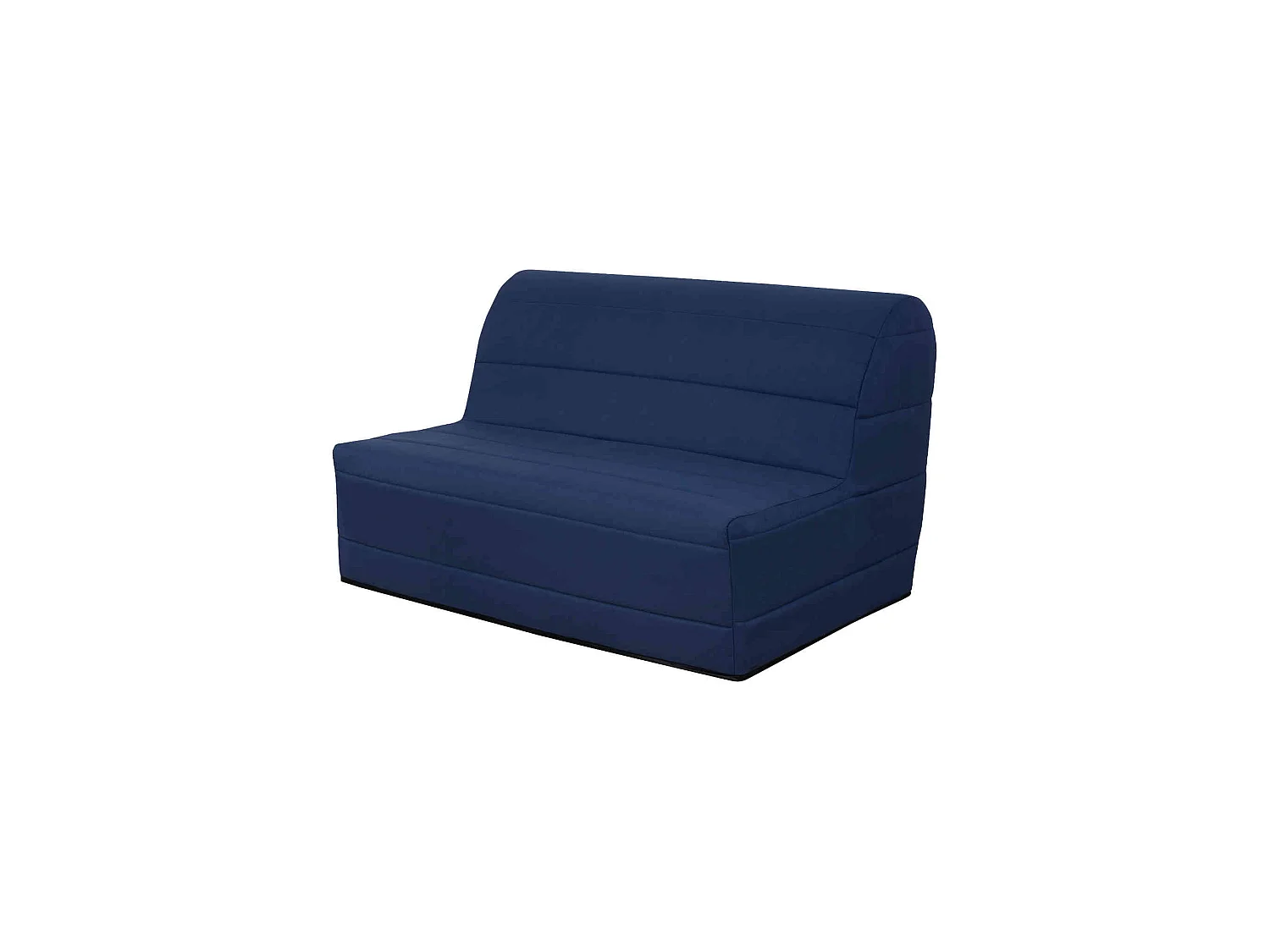 Banquette BZ unie avec housse bleu marine - BZ10001