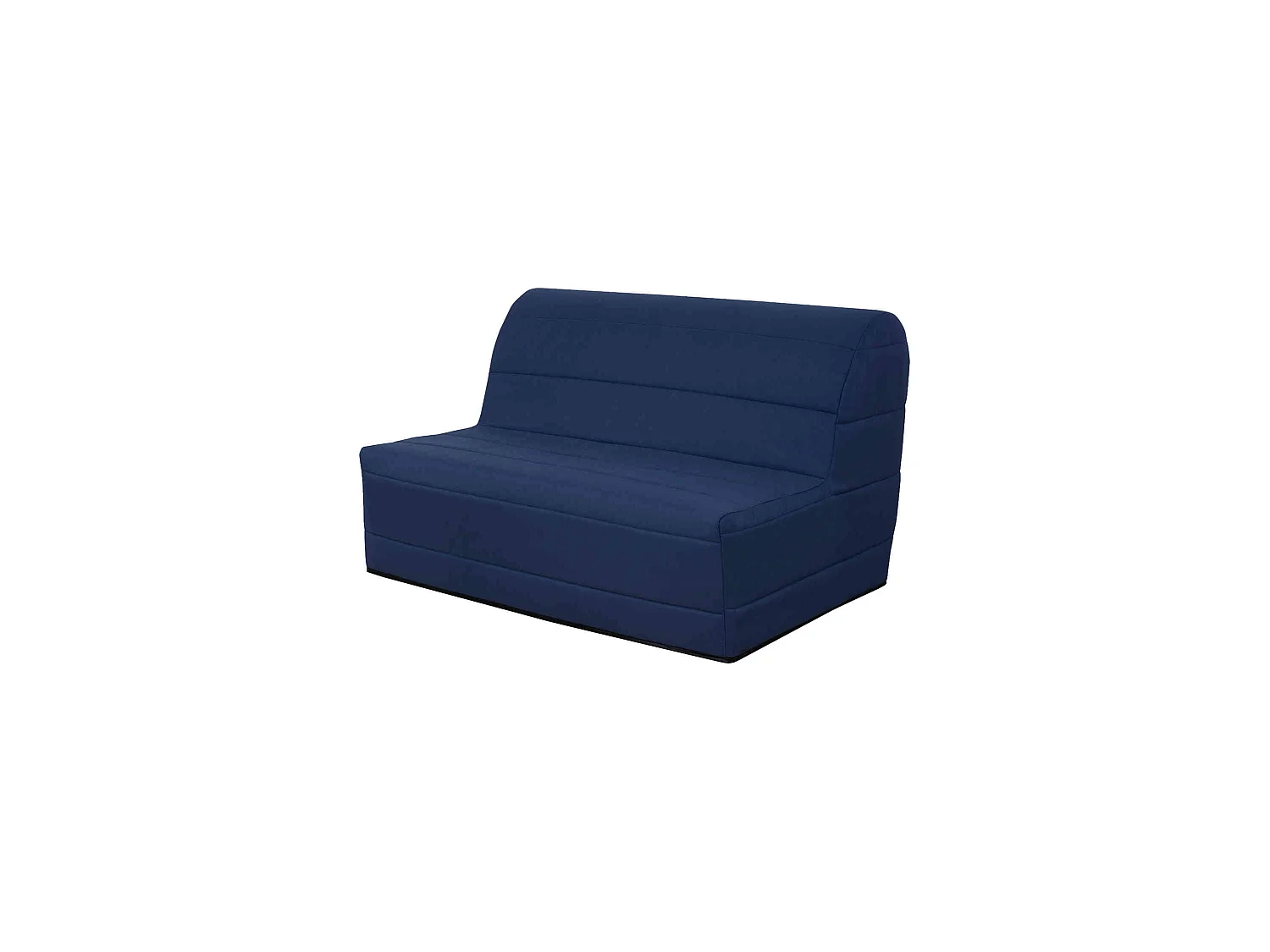 Banquette BZ unie avec housse bleu marine - BZ10001