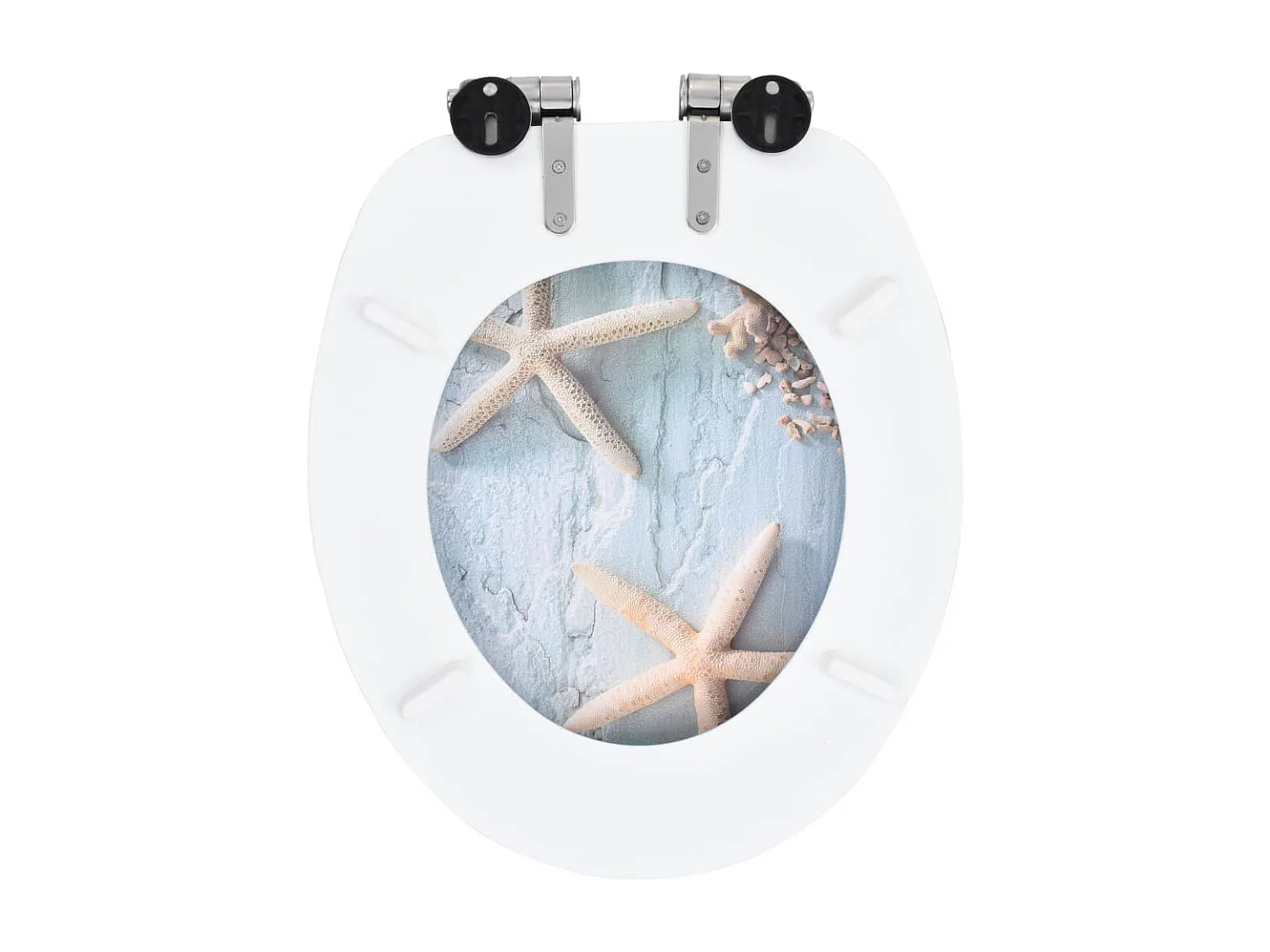 Assento sanitário em MDF com tampa soft close estrela do mar 02_0002899