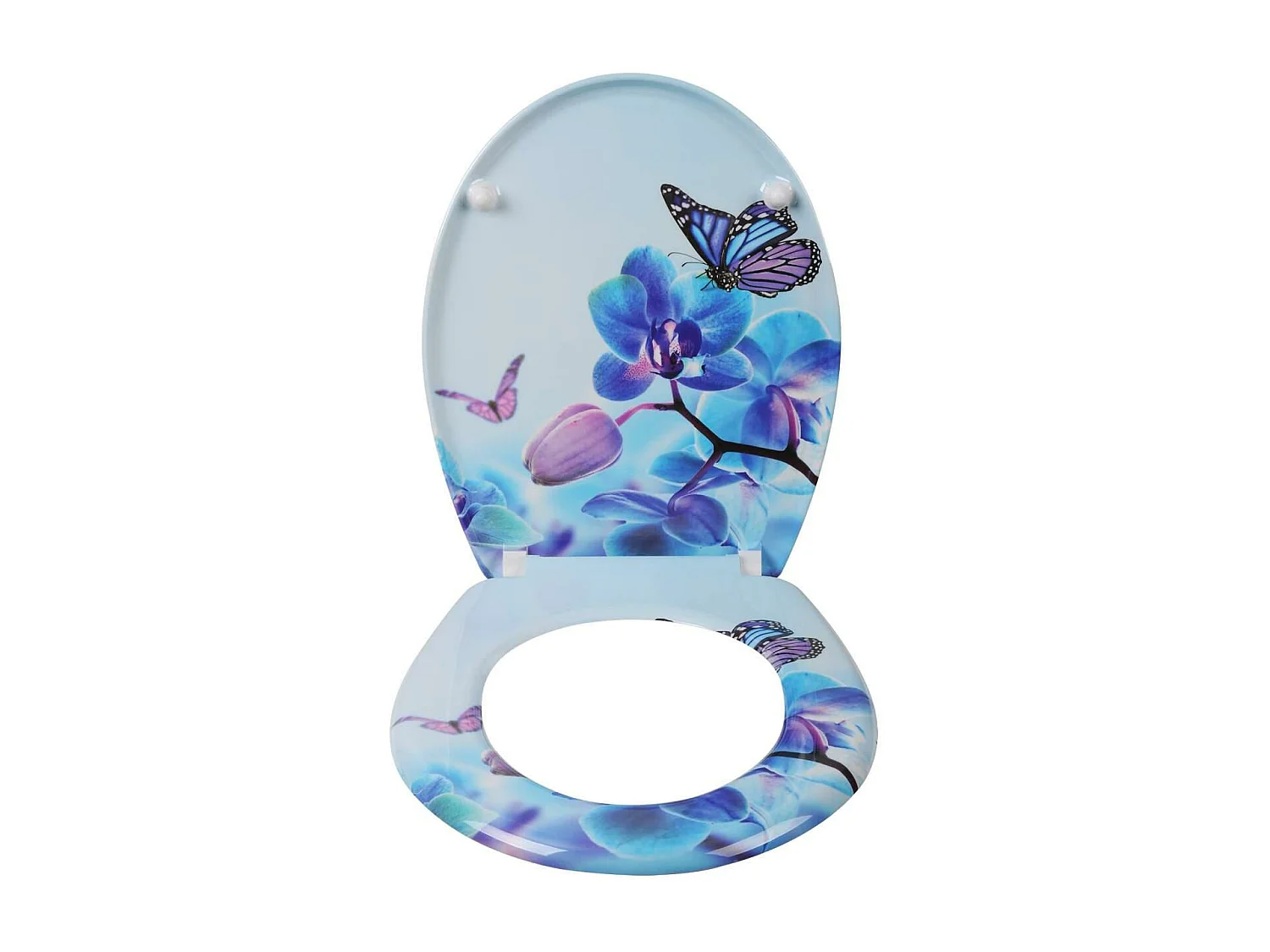 Abattant WC de toilette 45.5 x 37.1 x 1.18 cm 19_0000694