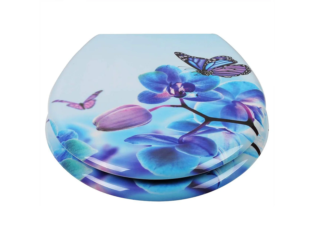 Abattant WC de toilette 45.5 x 37.1 x 1.18 cm 19_0000694