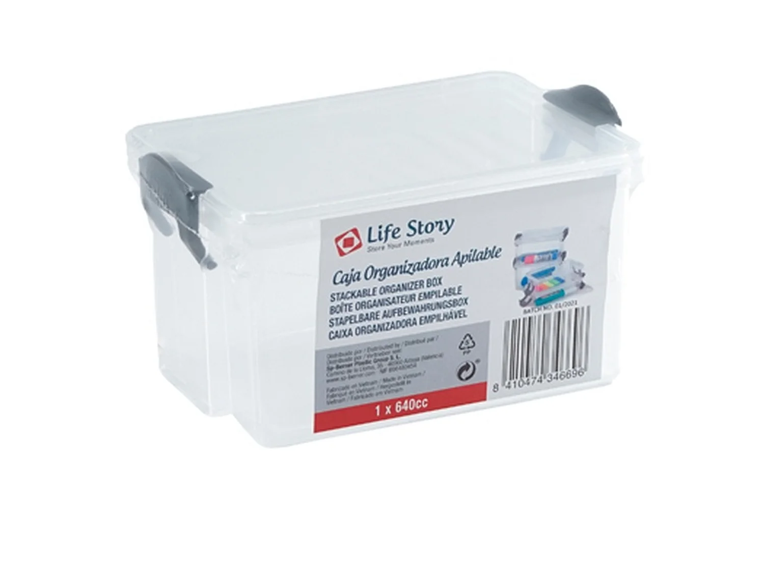 Life story klicbox 1 rectangulaire haute 640cc