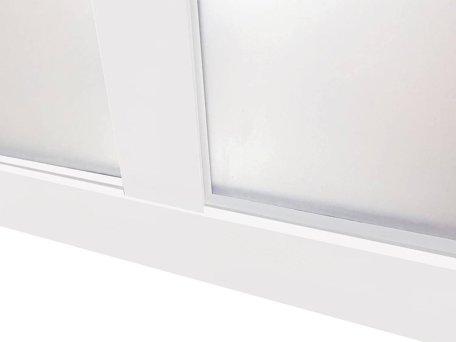 Binnenraam van aluminium met poedercoating - 210 x 130 cm - Wit - BAYVIEW