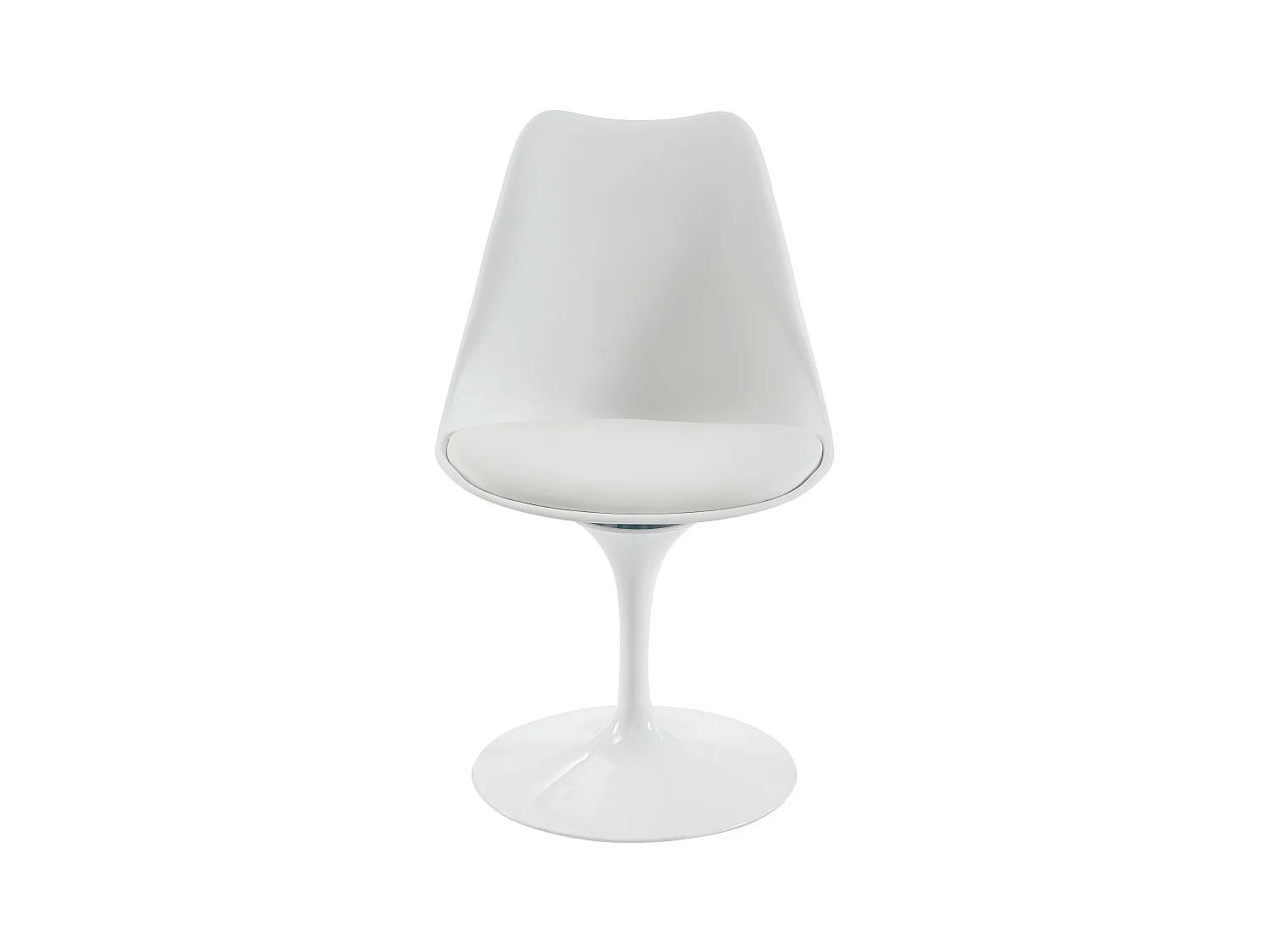Silla de polipropileno y metal - Blanco - XAFY