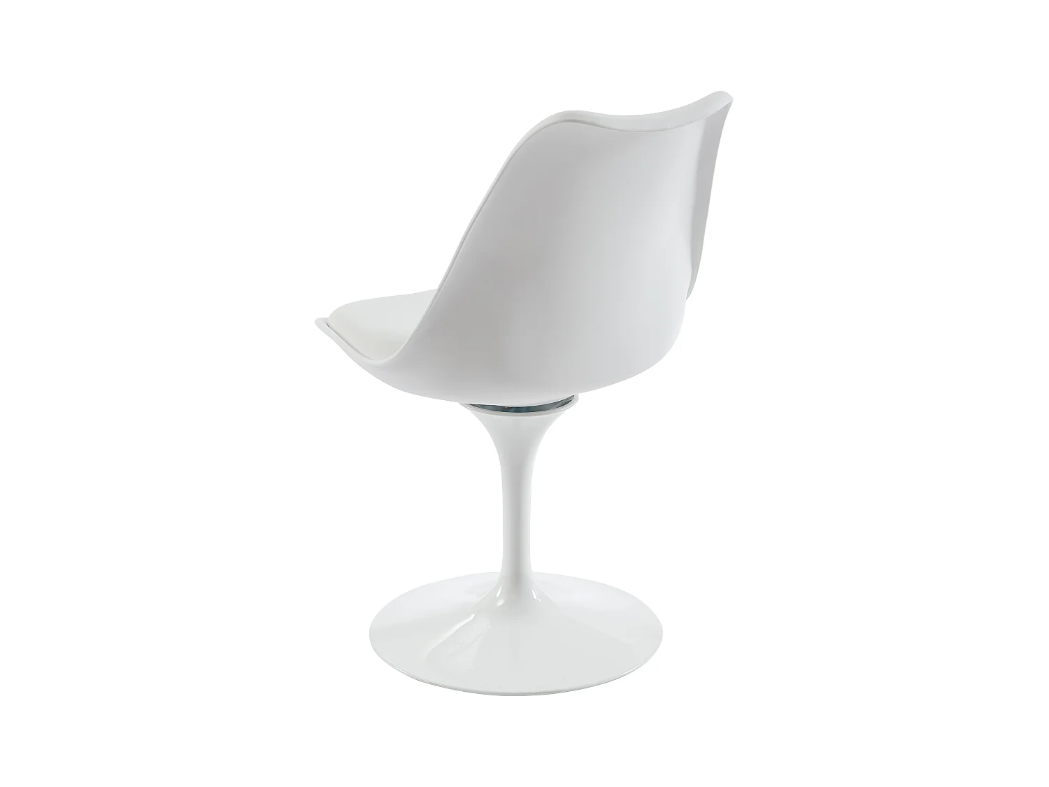 Silla de polipropileno y metal - Blanco - XAFY