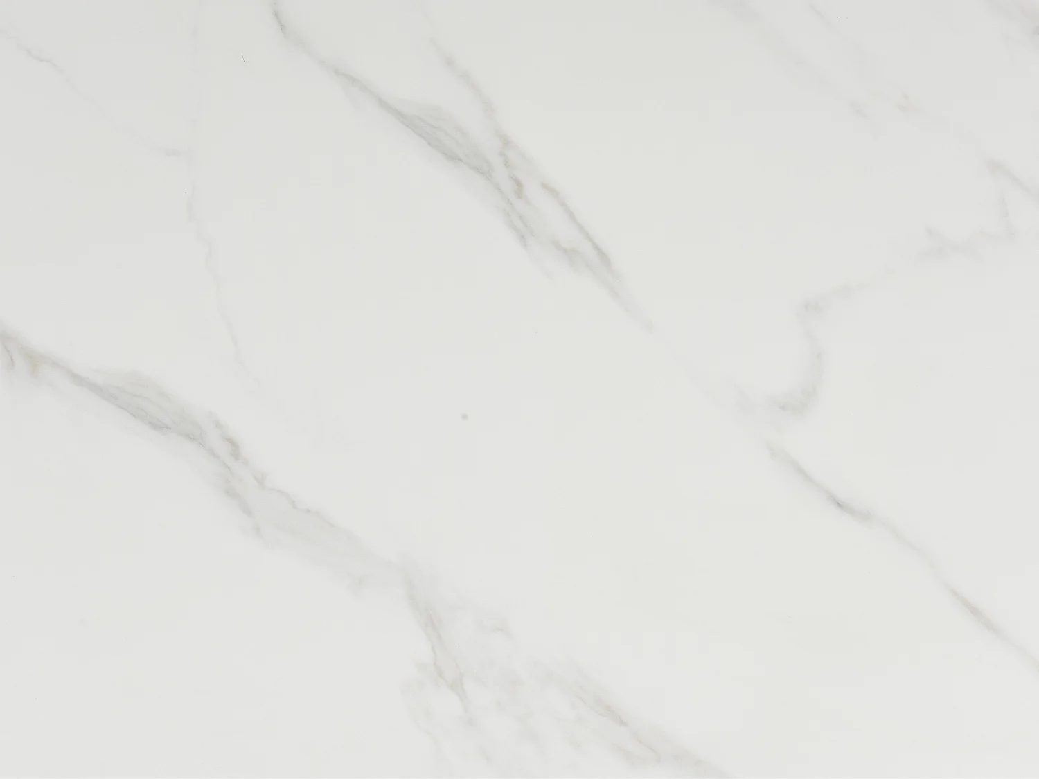 Table à manger extensible 6 à 10 personnes en céramique et métal - Effet marbre blanc et taupe - CARIOULA de Pascal MORABITO