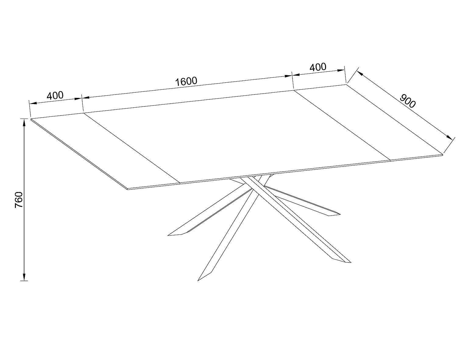 Table à manger extensible 6 à 10 personnes en céramique, verre trempé et métal - Effet marbre blanc et anthracite - COREMA de Maison Céphy