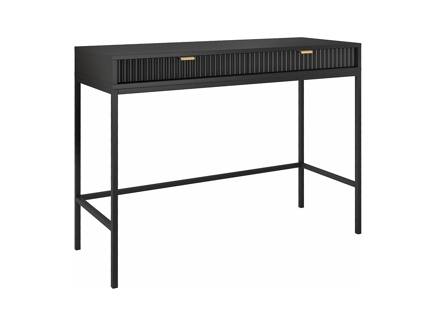 Console avec 2 tiroirs - Noir - LIOUBA de Pascal MORABITO