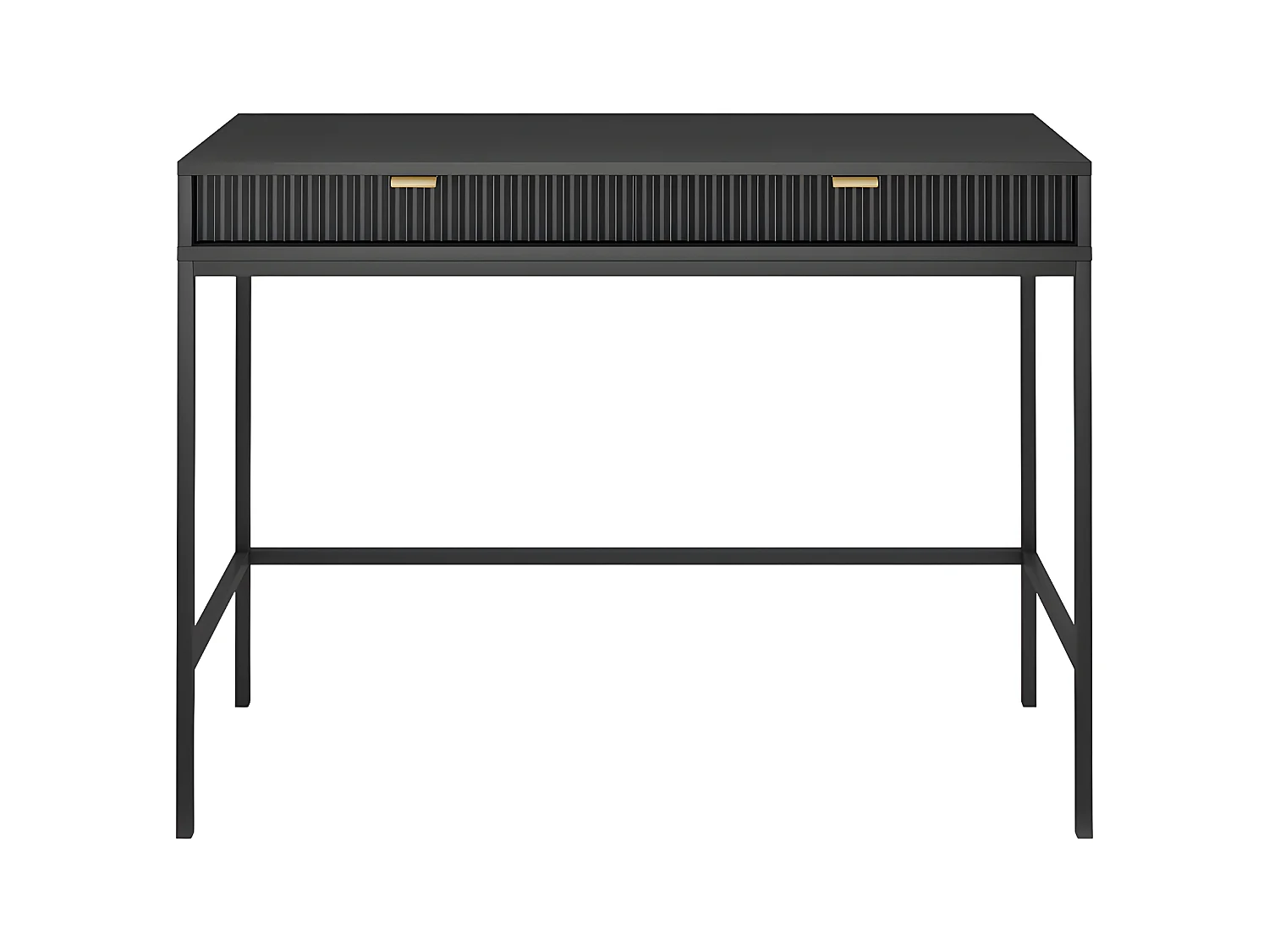 Console avec 2 tiroirs - Noir - LIOUBA de Pascal MORABITO