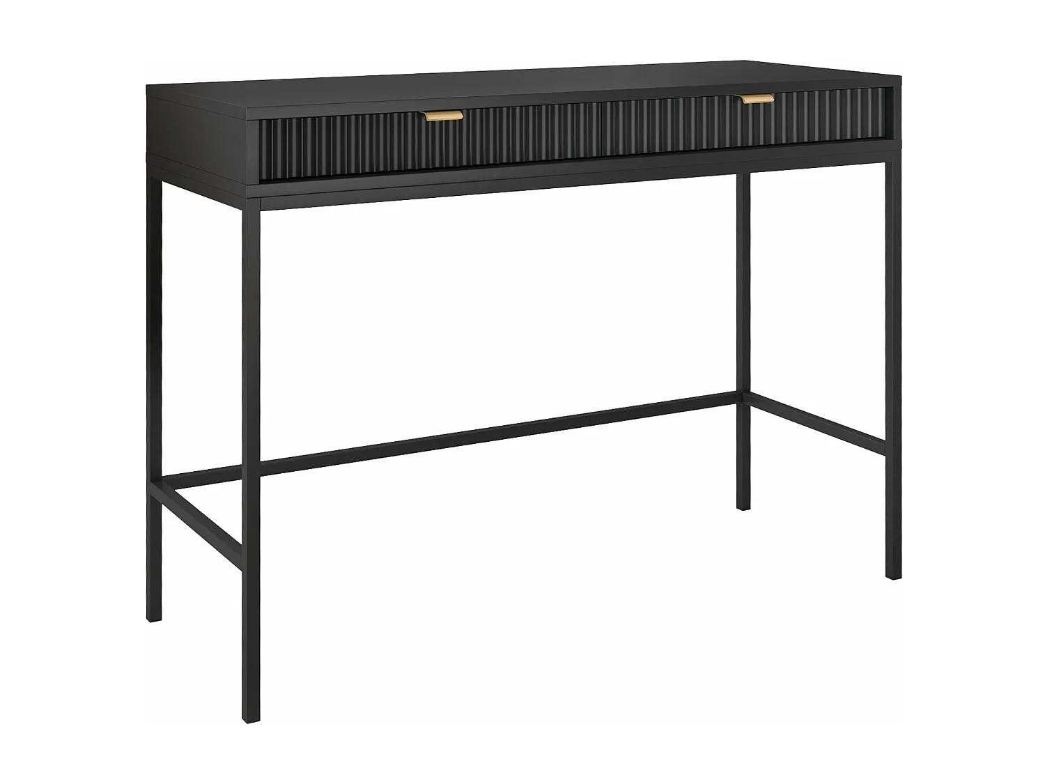 Console avec 2 tiroirs - Noir - LIOUBA de Pascal MORABITO