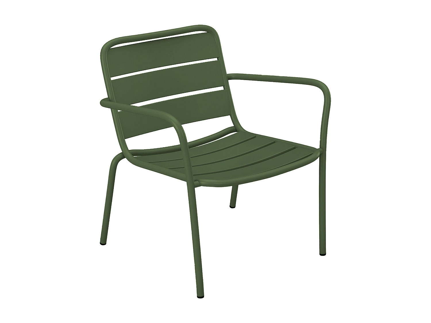 Vente-unique Gartensessel Stapelbar - Metall - Khaki - Mirmande Von Mylia