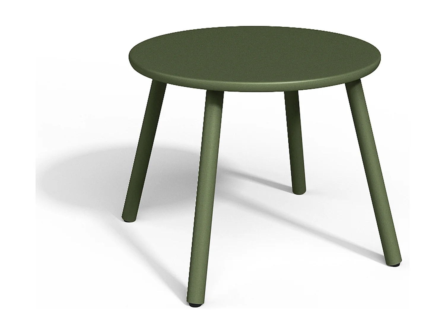 Tables gigognes de jardin en métal - Kaki - MIRMANDE de MYLIA