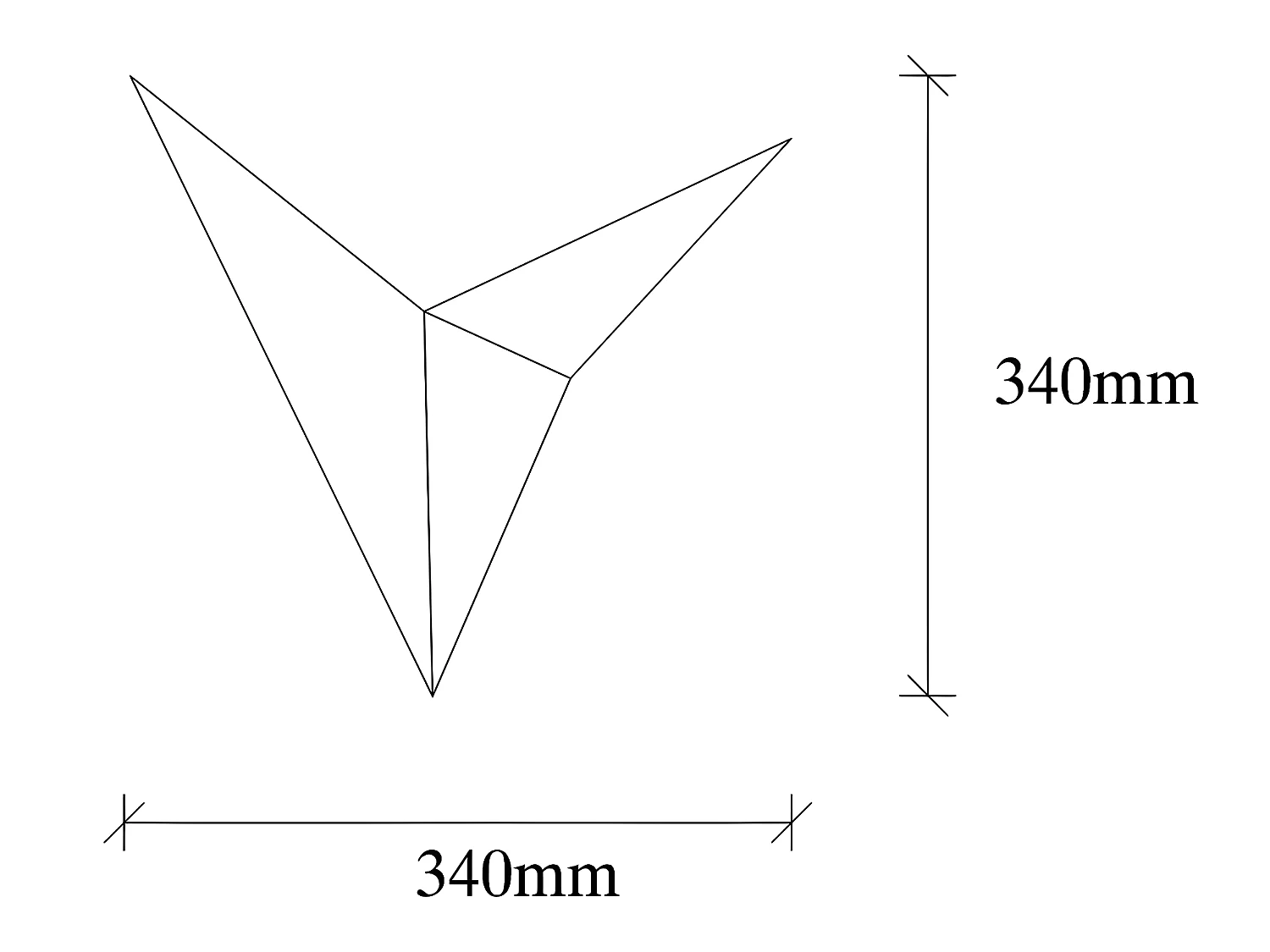 Lot de 2 appliques en métal - L. 34 x P. 5 x H. 34 cm - Doré - BIRDO