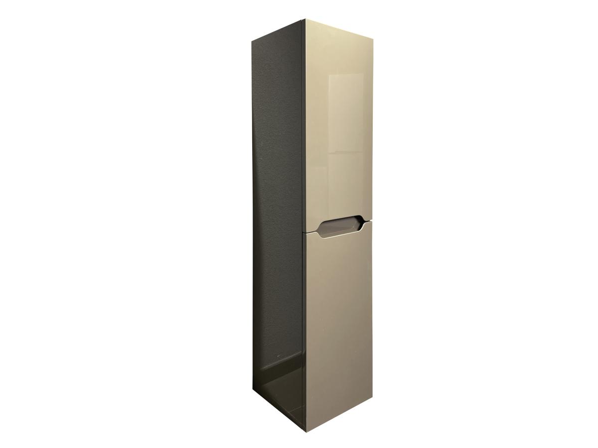 Badhochschrank hängend - B 30 x T 30 x H 120 cm - Taupe - STEFANIE günstig online kaufen