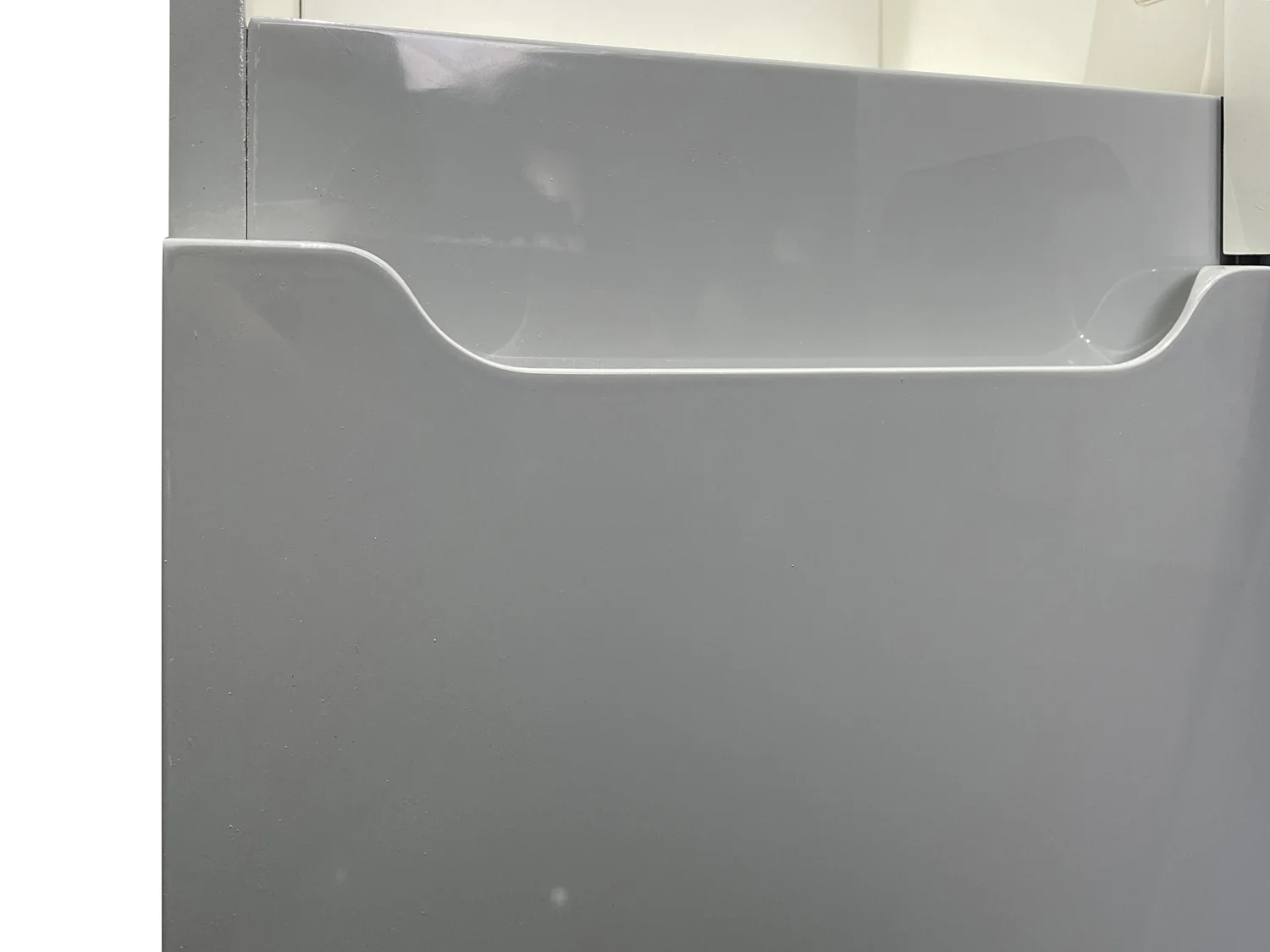 Hengende baderomskolonne - Grå - B30 x B30 x 120 cm - STEFANIE