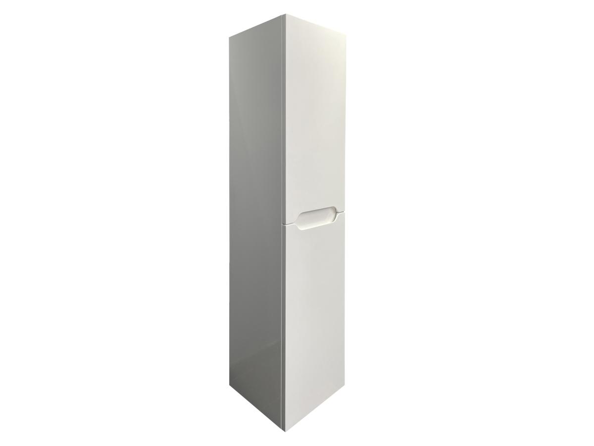 Badhochschrank hängend - B 30 x T 30 x H 120 cm - Weiß - STEFANIE günstig online kaufen