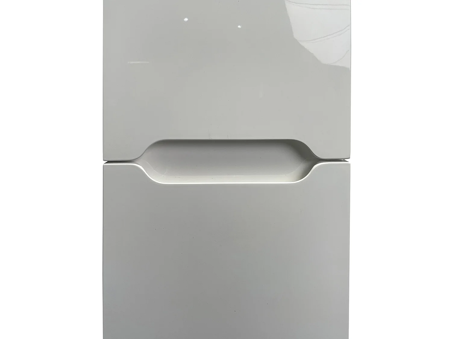 Hangende badkamerkolom - Wit - L30 x B30 x 120 cm - STEFANIE