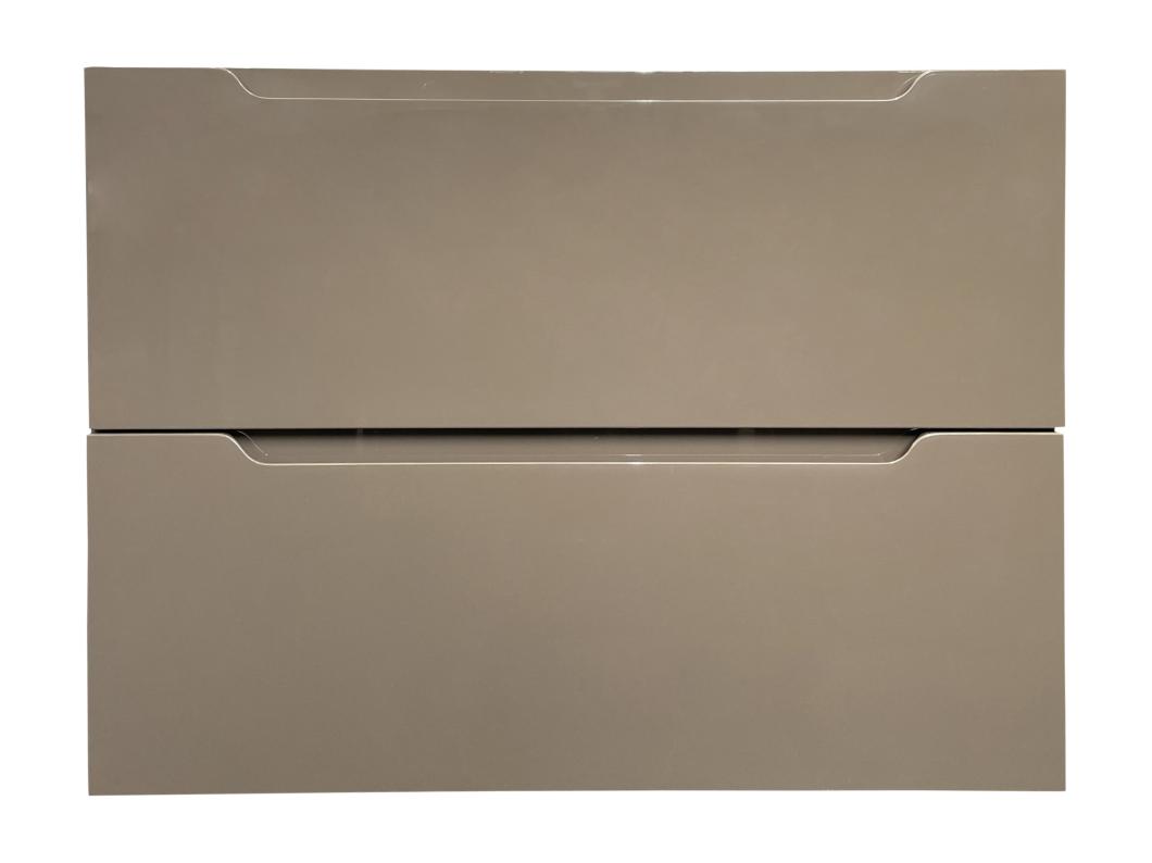 Móvel suspenso para colocar sob o lavatório taupe 80 cm - STEFANIE