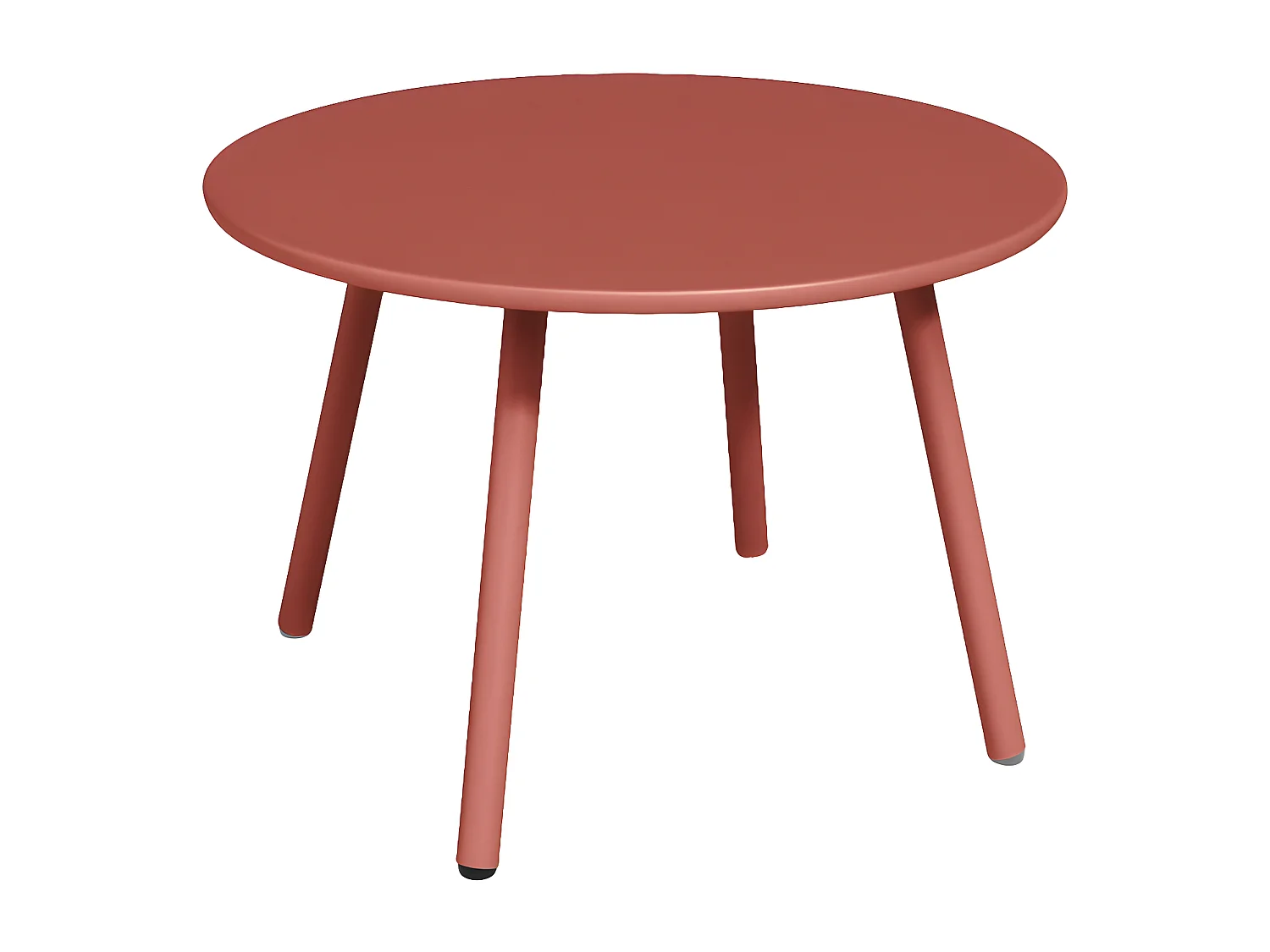 Tables gigognes de jardin en métal - Terracotta - MIRMANDE de MYLIA