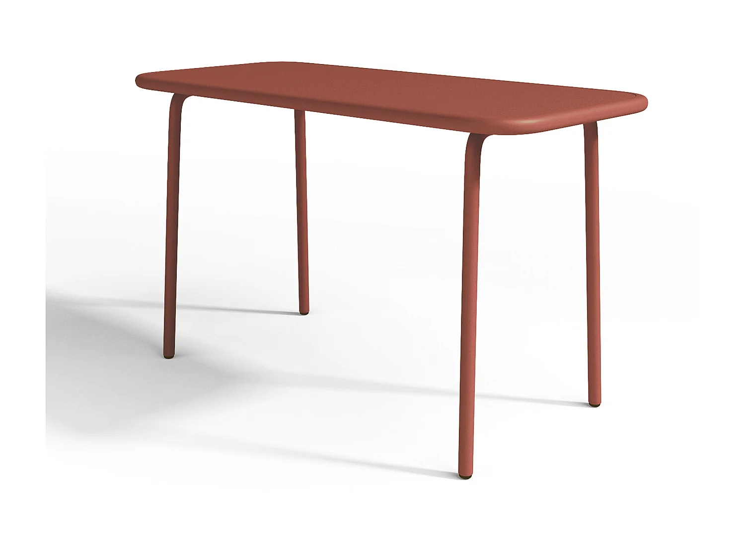 Tuintafel voor kinderen van metaal - Terracotta - POPAYAN