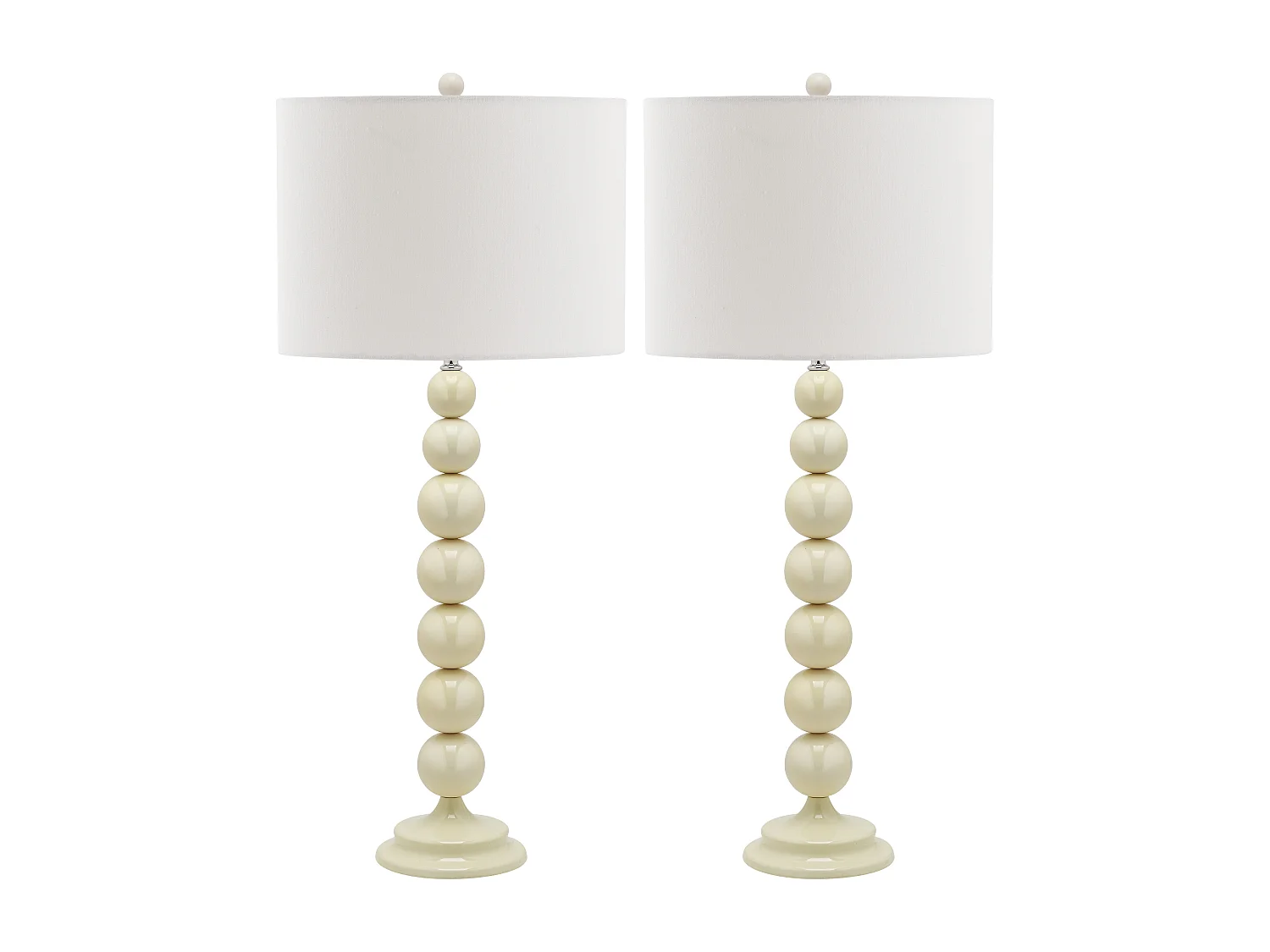 Lot de 2 Lampe de table Bleu marine 36 X 36 X 78.74 cm - Alease