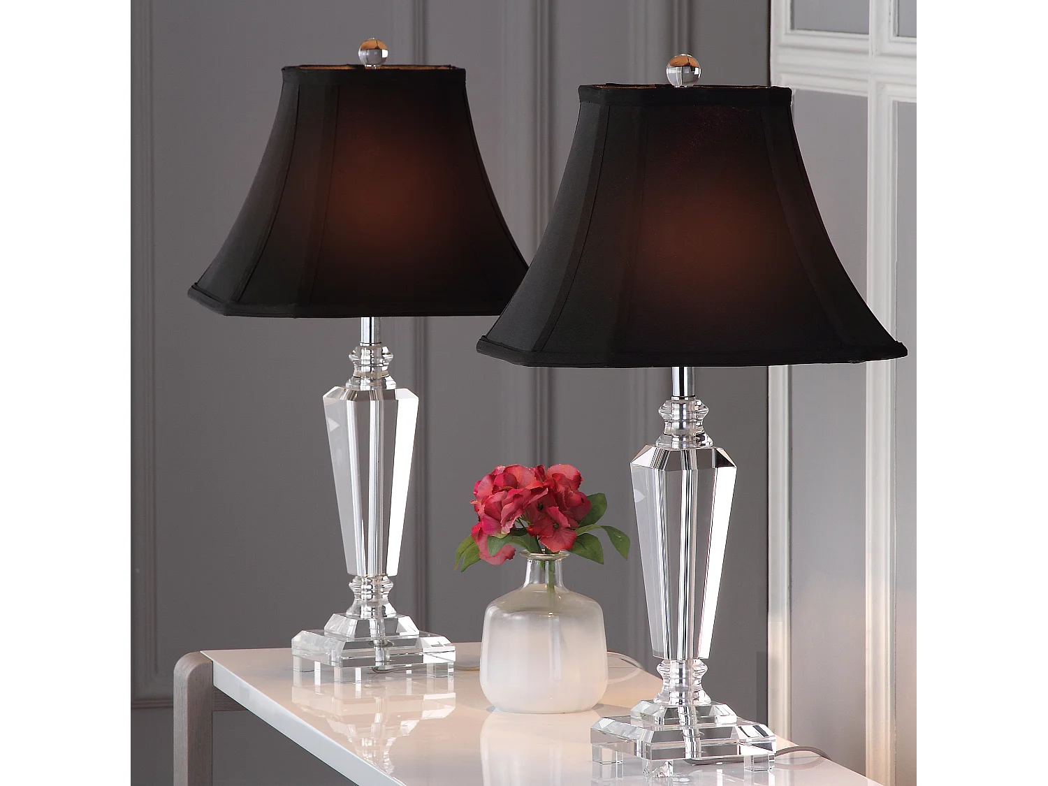 Lampe de table Clair 30 X 30 X 58.42 cm - Vivienne