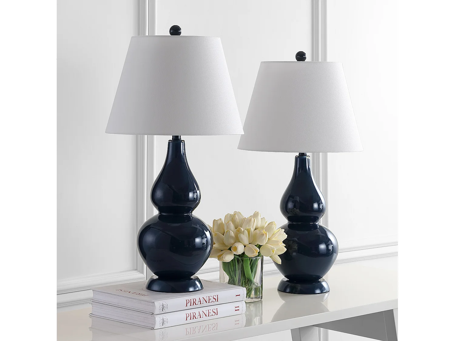 Lot de 2 Lampe de table Argent 36 X 36 X 67.31 cm - Gladis