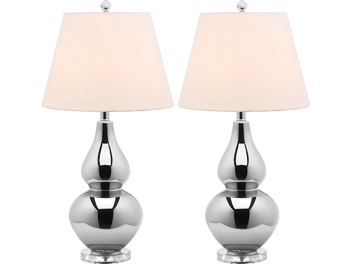 Lot de 2 Lampe de table Argent 36 X 36 X 67.31 cm - Gladis