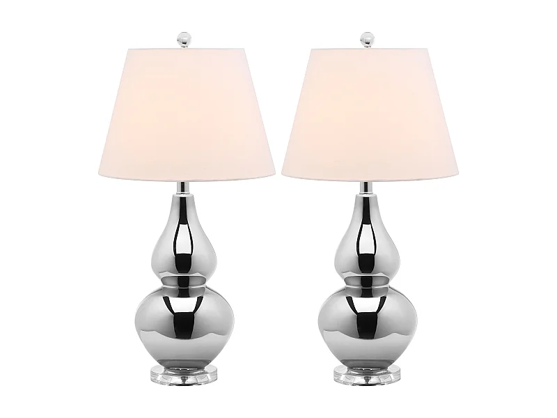 Lot de 2 Lampe de table Argent 36 X 36 X 67.31 cm - Gladis