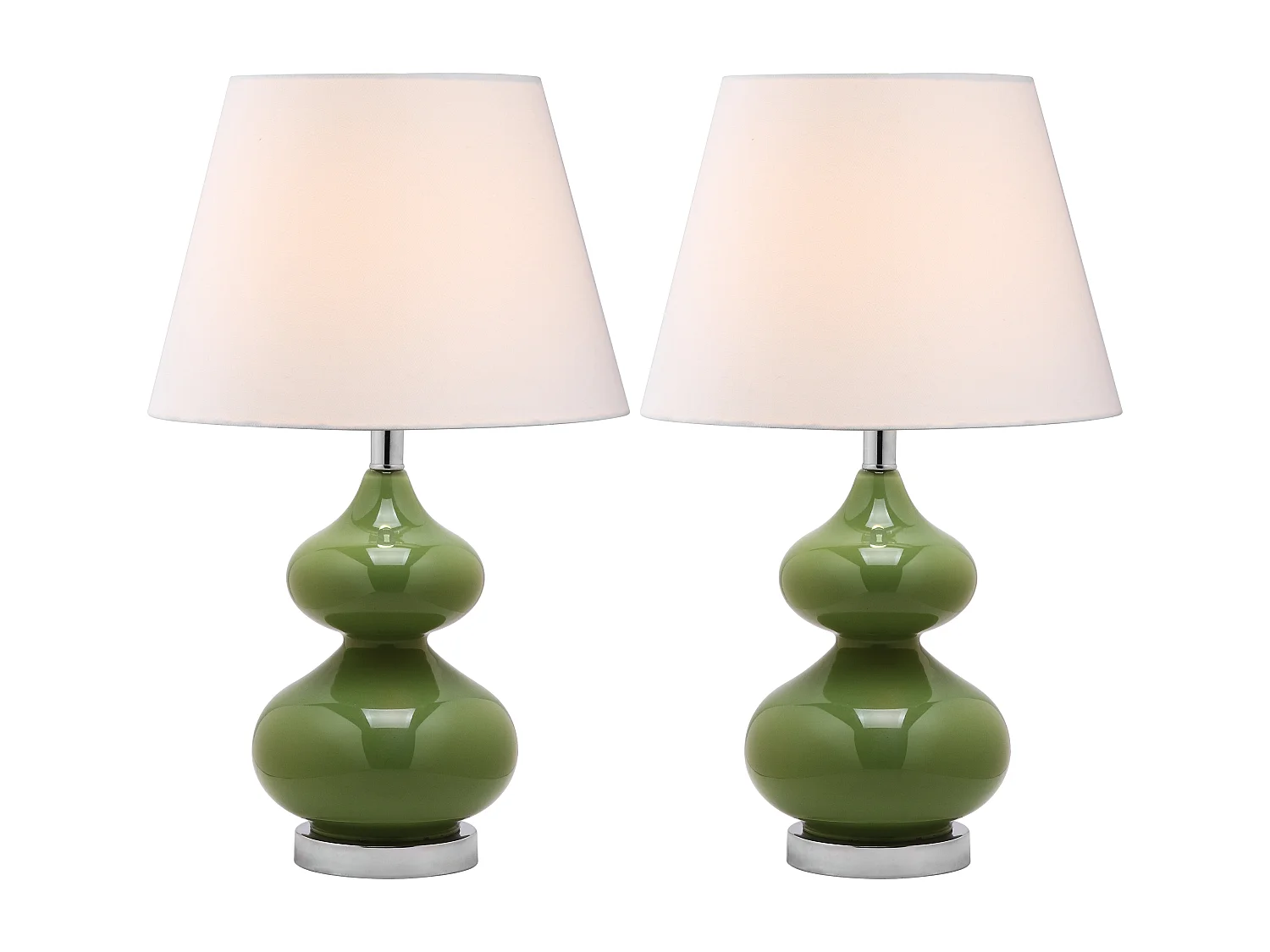 Lot de 2 Lampe de table Vert 36 X 36 X 60.96 cm - Aili
