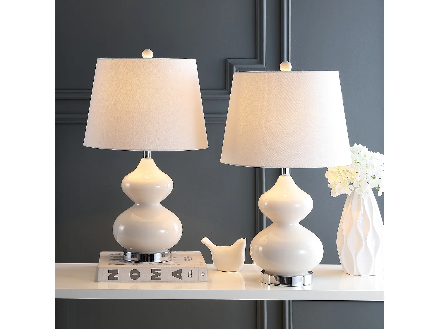 Lot de 2 Lampe de table Vert 36 X 36 X 60.96 cm - Aili